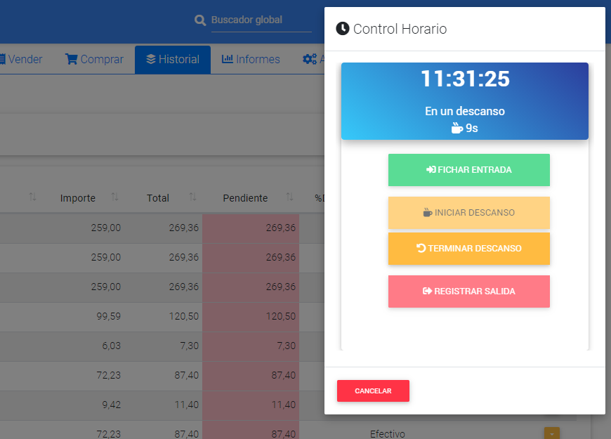 Control Horario